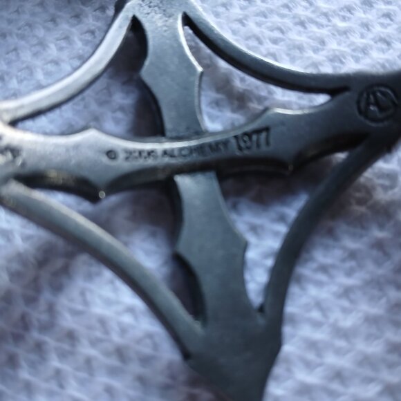 Alchemy Gothic Cross Bracelet Vampire Darkcore Halloween - Picture 5 of 8